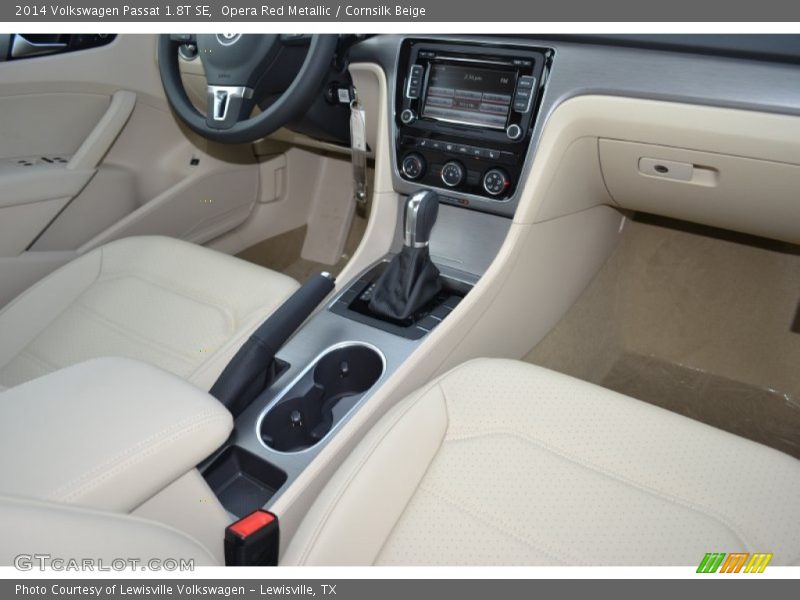 Opera Red Metallic / Cornsilk Beige 2014 Volkswagen Passat 1.8T SE