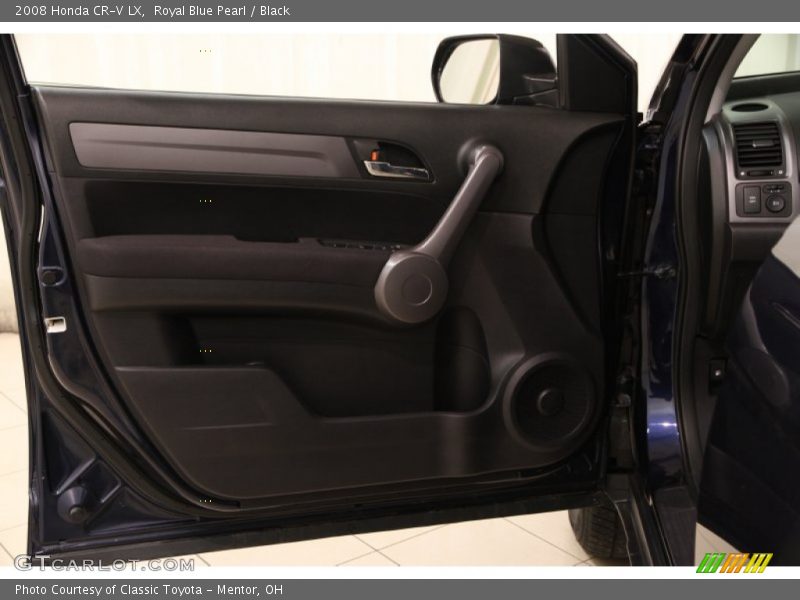 Royal Blue Pearl / Black 2008 Honda CR-V LX