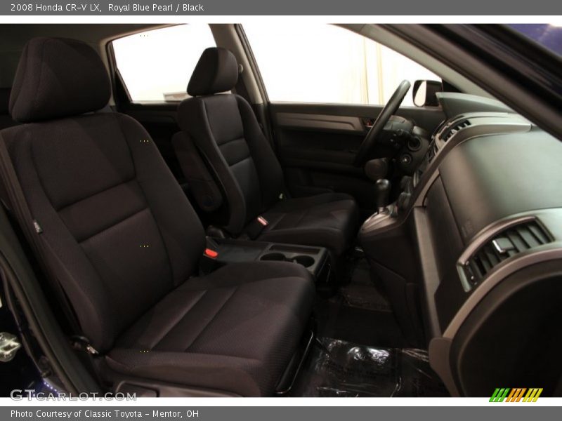 Royal Blue Pearl / Black 2008 Honda CR-V LX
