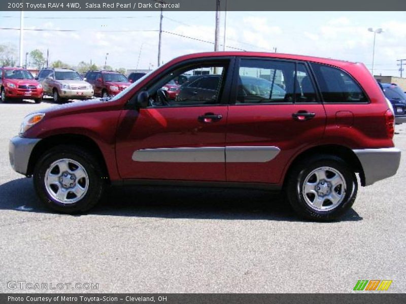 Salsa Red Pearl / Dark Charcoal 2005 Toyota RAV4 4WD