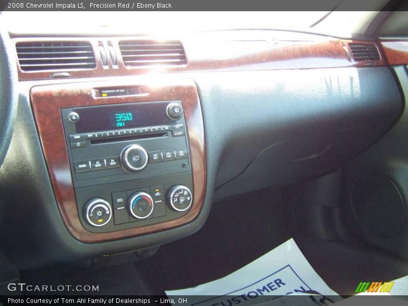 Precision Red / Ebony Black 2008 Chevrolet Impala LS