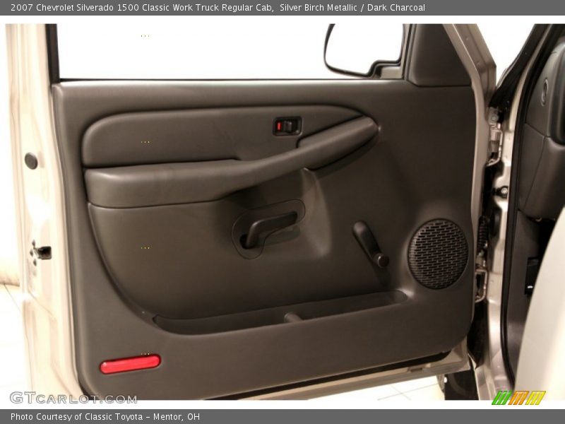 Silver Birch Metallic / Dark Charcoal 2007 Chevrolet Silverado 1500 Classic Work Truck Regular Cab