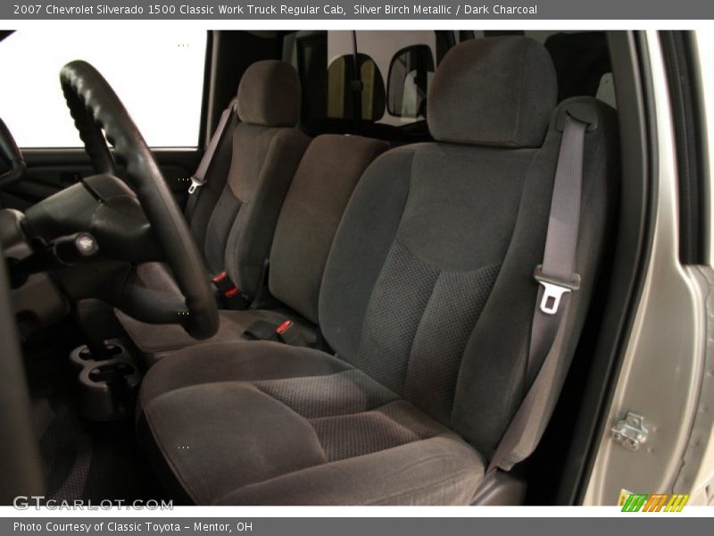 Silver Birch Metallic / Dark Charcoal 2007 Chevrolet Silverado 1500 Classic Work Truck Regular Cab