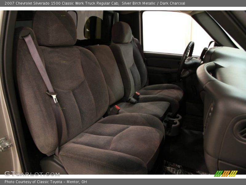 Silver Birch Metallic / Dark Charcoal 2007 Chevrolet Silverado 1500 Classic Work Truck Regular Cab