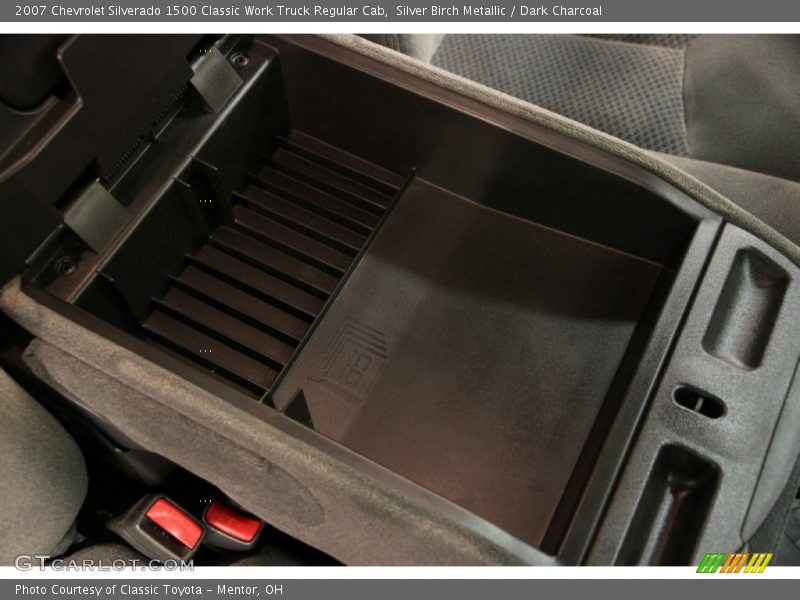 Silver Birch Metallic / Dark Charcoal 2007 Chevrolet Silverado 1500 Classic Work Truck Regular Cab