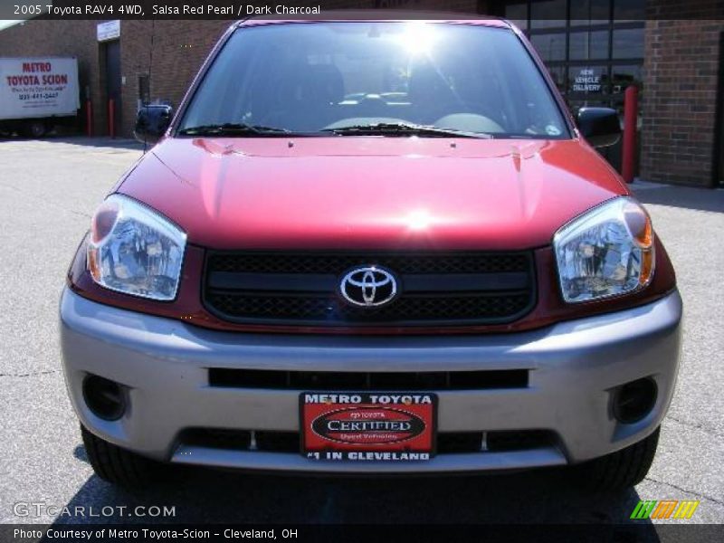 Salsa Red Pearl / Dark Charcoal 2005 Toyota RAV4 4WD