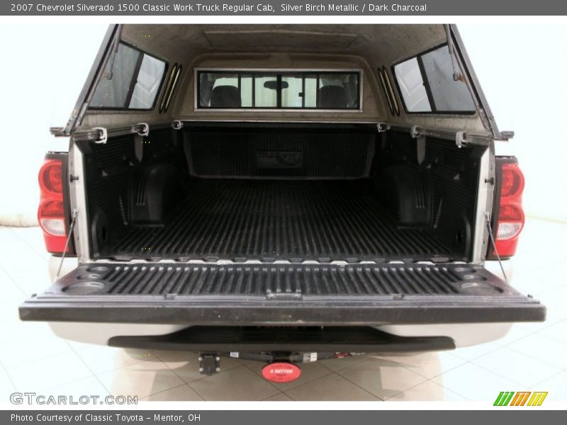 Silver Birch Metallic / Dark Charcoal 2007 Chevrolet Silverado 1500 Classic Work Truck Regular Cab