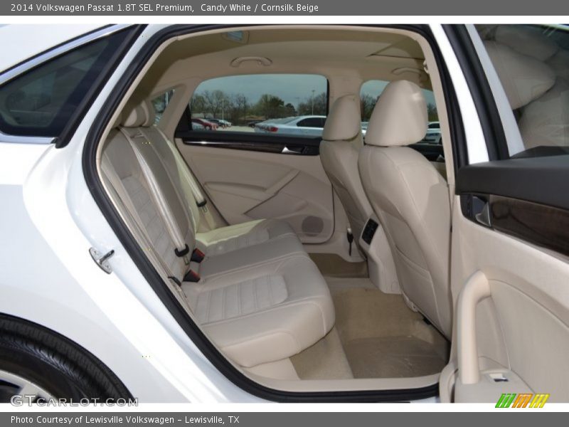 Candy White / Cornsilk Beige 2014 Volkswagen Passat 1.8T SEL Premium