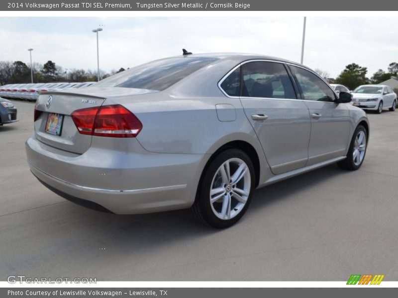 Tungsten Silver Metallic / Cornsilk Beige 2014 Volkswagen Passat TDI SEL Premium