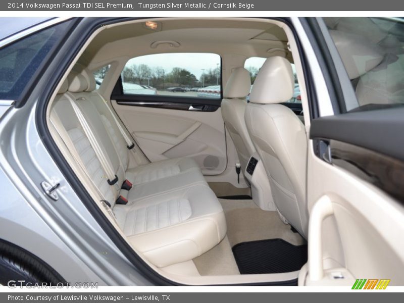 Tungsten Silver Metallic / Cornsilk Beige 2014 Volkswagen Passat TDI SEL Premium