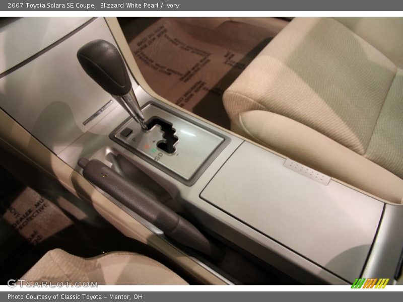 Blizzard White Pearl / Ivory 2007 Toyota Solara SE Coupe