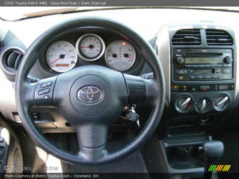 Salsa Red Pearl / Dark Charcoal 2005 Toyota RAV4 4WD