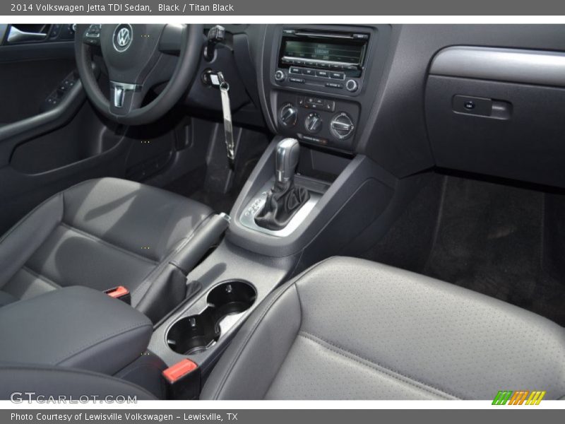 Black / Titan Black 2014 Volkswagen Jetta TDI Sedan
