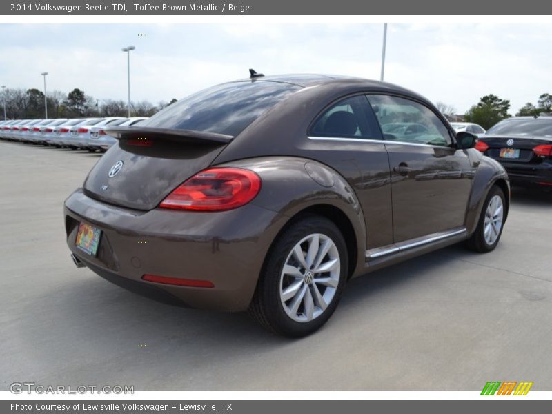 Toffee Brown Metallic / Beige 2014 Volkswagen Beetle TDI