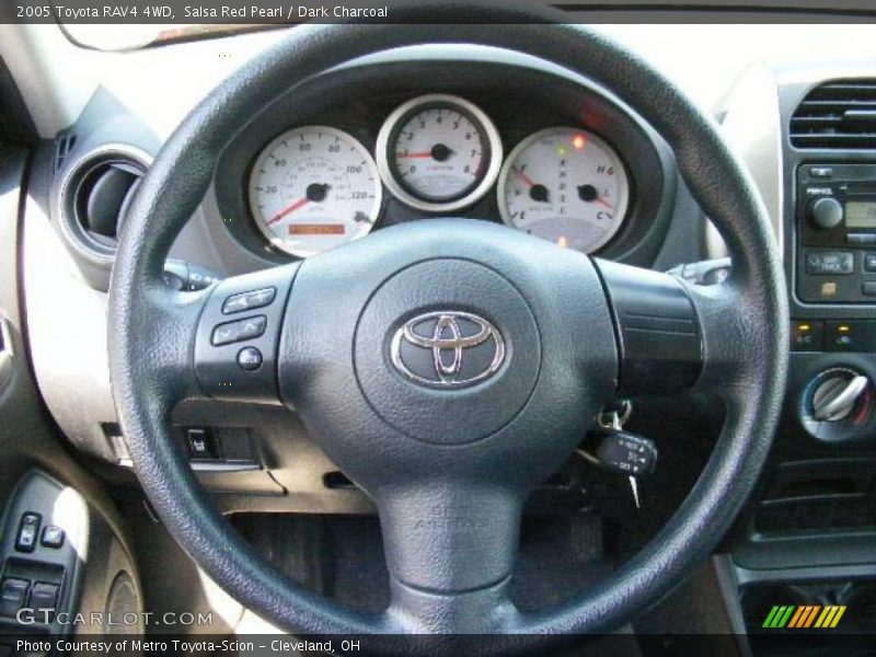 Salsa Red Pearl / Dark Charcoal 2005 Toyota RAV4 4WD