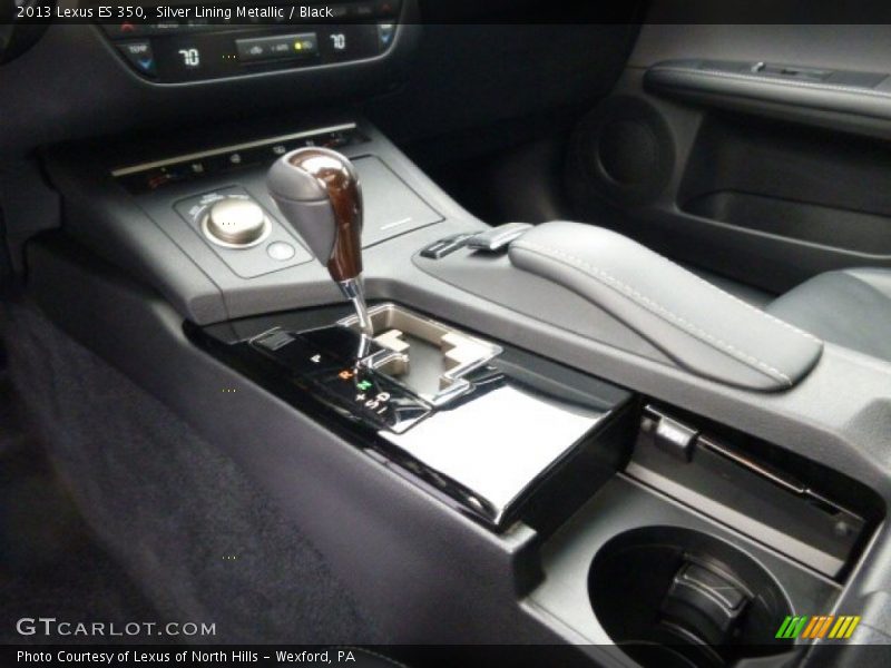 Silver Lining Metallic / Black 2013 Lexus ES 350