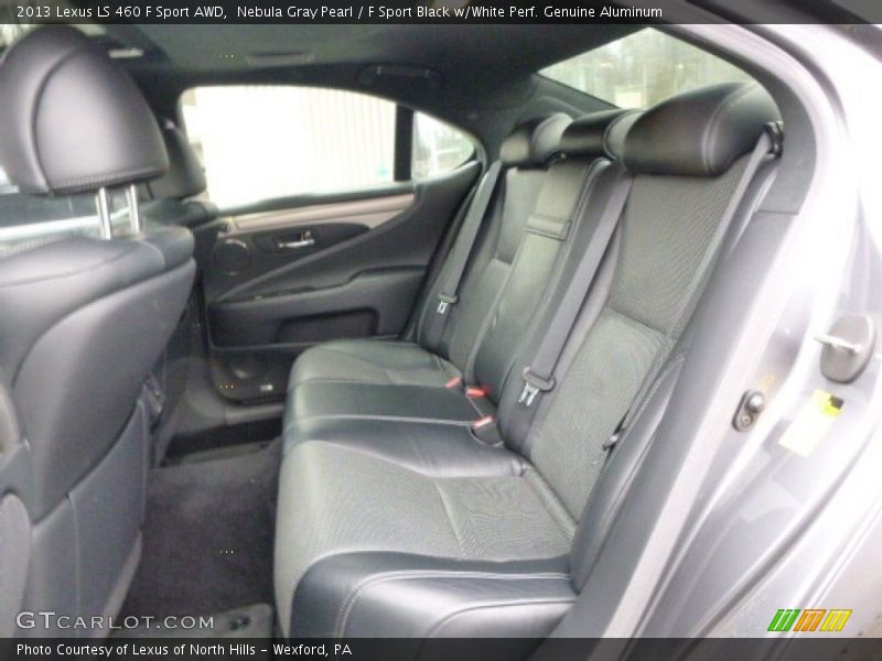 Rear Seat of 2013 LS 460 F Sport AWD