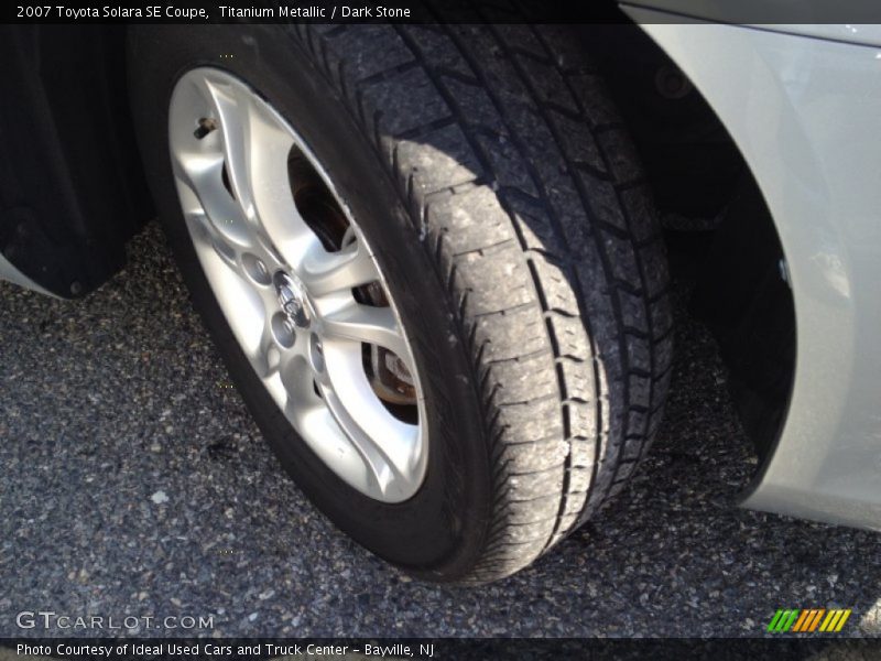 Titanium Metallic / Dark Stone 2007 Toyota Solara SE Coupe