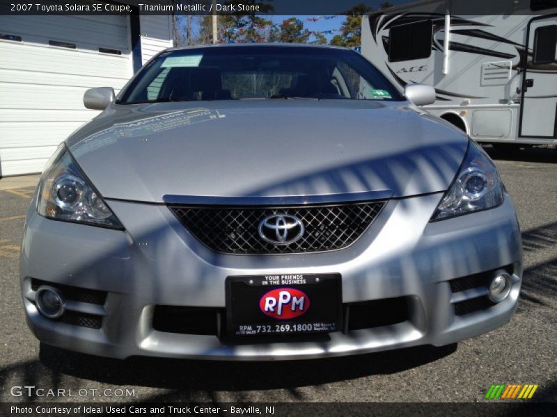 Titanium Metallic / Dark Stone 2007 Toyota Solara SE Coupe