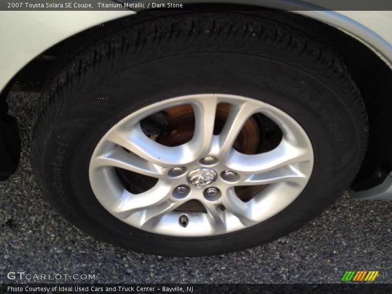 Titanium Metallic / Dark Stone 2007 Toyota Solara SE Coupe