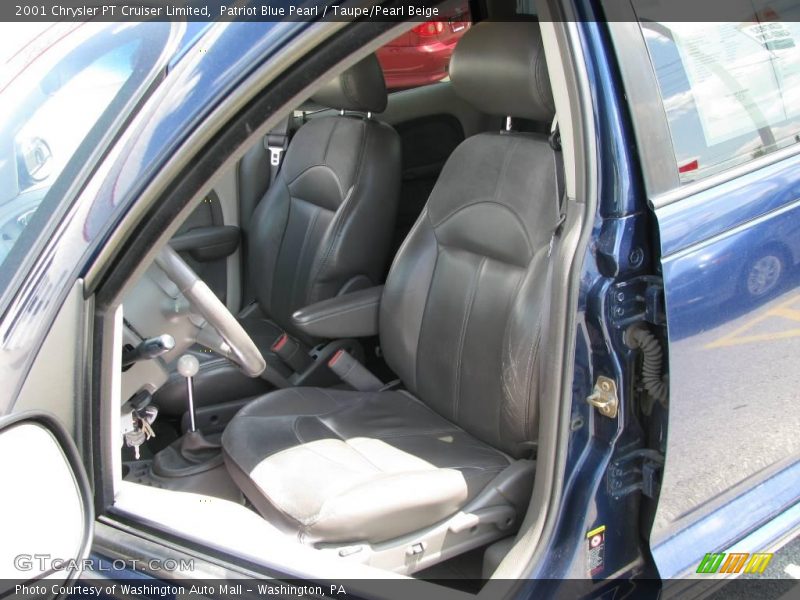 Patriot Blue Pearl / Taupe/Pearl Beige 2001 Chrysler PT Cruiser Limited