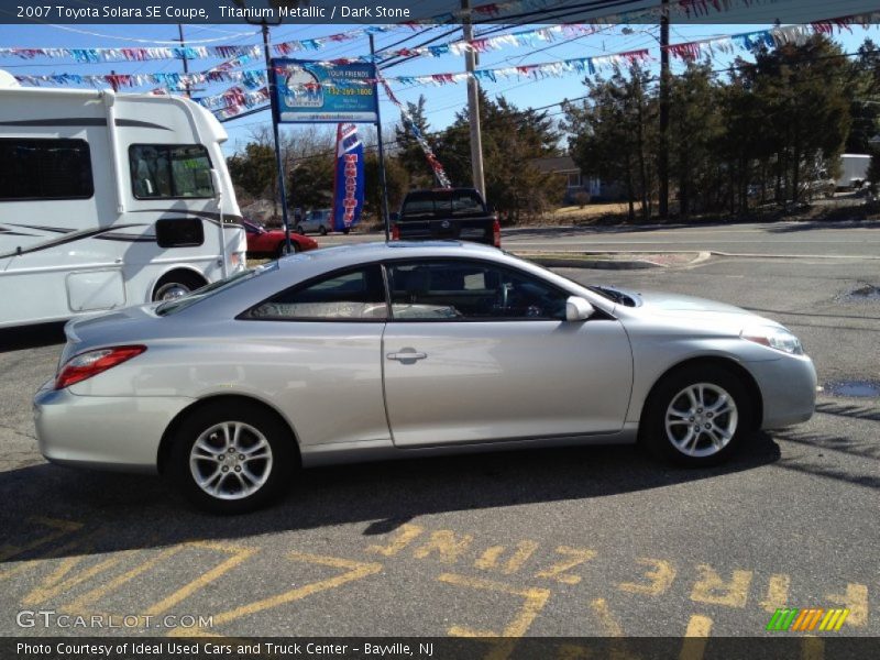 Titanium Metallic / Dark Stone 2007 Toyota Solara SE Coupe