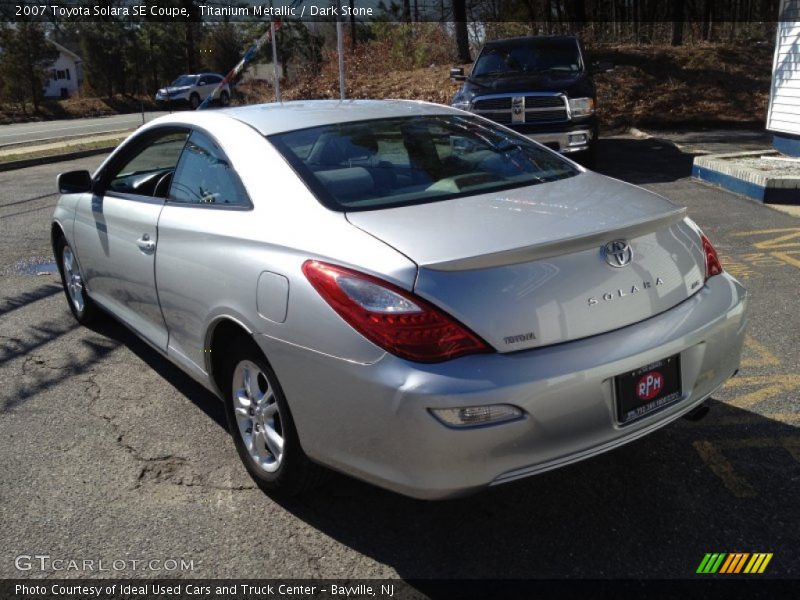 Titanium Metallic / Dark Stone 2007 Toyota Solara SE Coupe