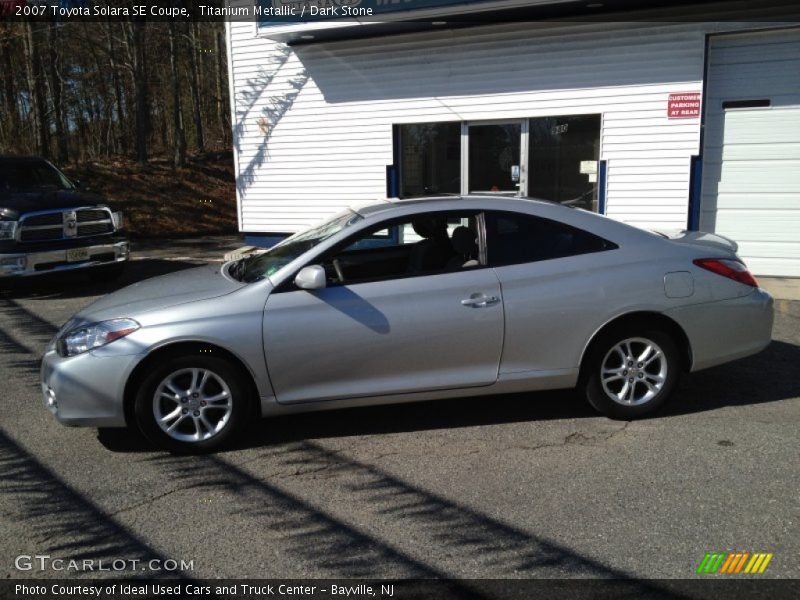 Titanium Metallic / Dark Stone 2007 Toyota Solara SE Coupe