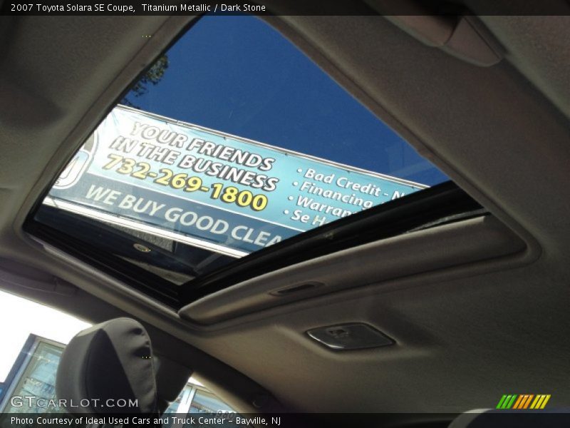 Titanium Metallic / Dark Stone 2007 Toyota Solara SE Coupe