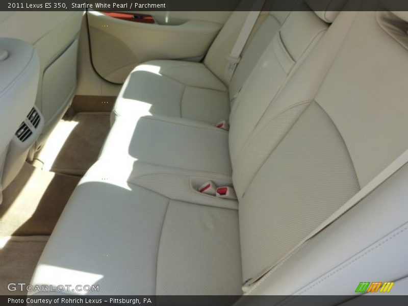 Starfire White Pearl / Parchment 2011 Lexus ES 350