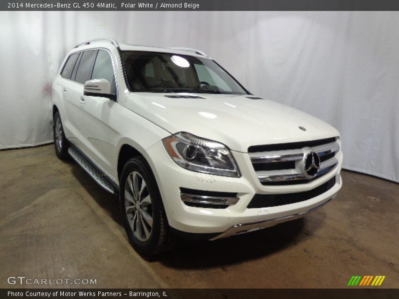 Polar White / Almond Beige 2014 Mercedes-Benz GL 450 4Matic
