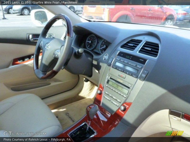Starfire White Pearl / Parchment 2011 Lexus ES 350