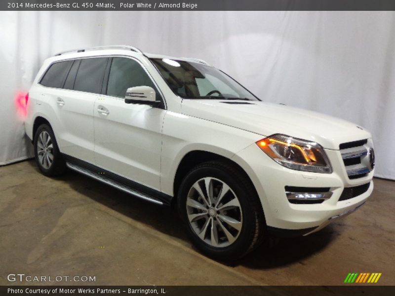 Polar White / Almond Beige 2014 Mercedes-Benz GL 450 4Matic