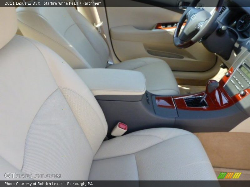 Starfire White Pearl / Parchment 2011 Lexus ES 350