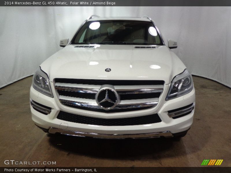 Polar White / Almond Beige 2014 Mercedes-Benz GL 450 4Matic