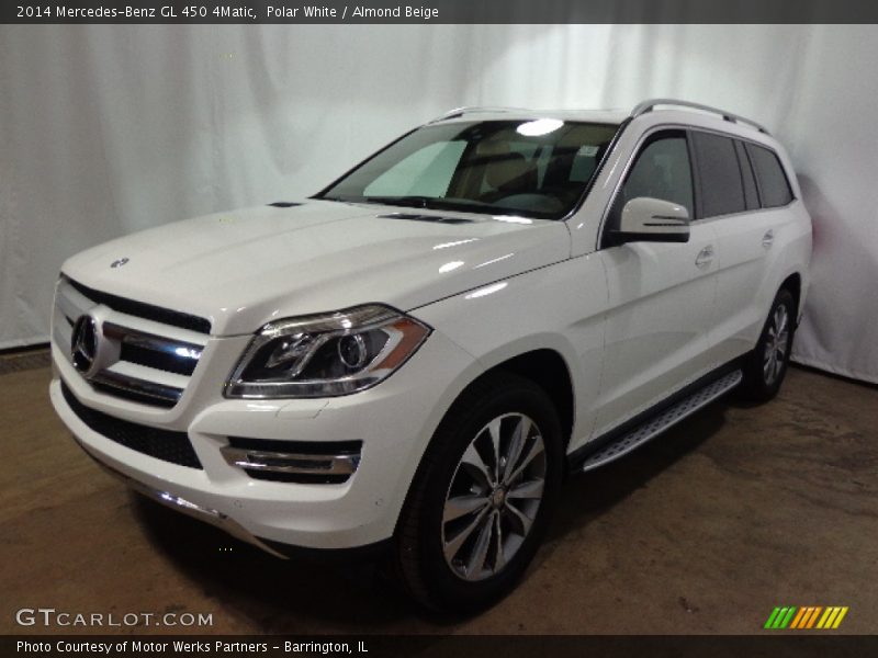 Polar White / Almond Beige 2014 Mercedes-Benz GL 450 4Matic
