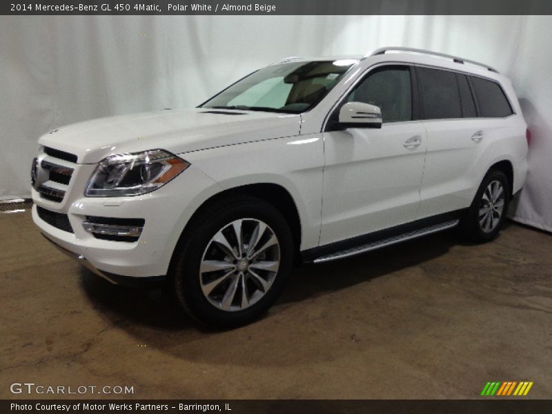 Polar White / Almond Beige 2014 Mercedes-Benz GL 450 4Matic