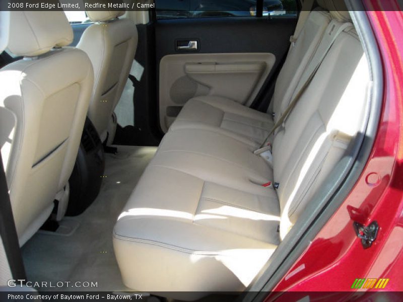 Redfire Metallic / Camel 2008 Ford Edge Limited