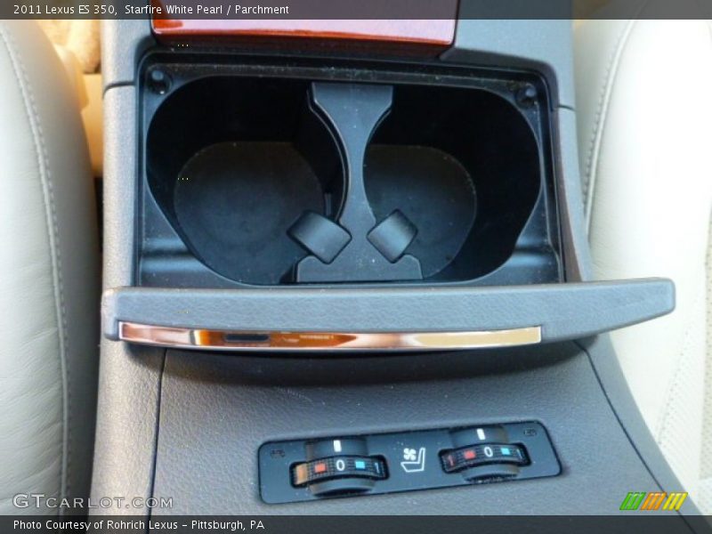 Starfire White Pearl / Parchment 2011 Lexus ES 350