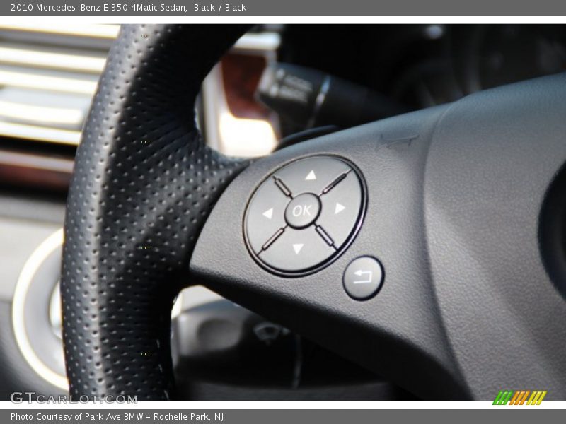 Black / Black 2010 Mercedes-Benz E 350 4Matic Sedan