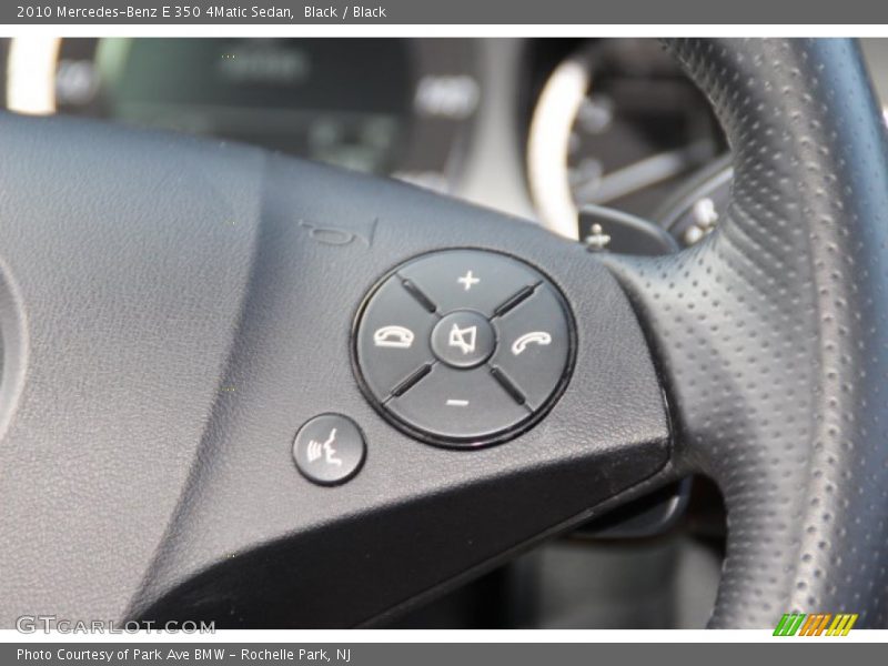 Black / Black 2010 Mercedes-Benz E 350 4Matic Sedan