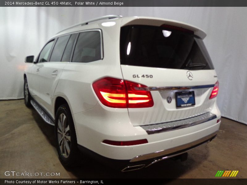 Polar White / Almond Beige 2014 Mercedes-Benz GL 450 4Matic