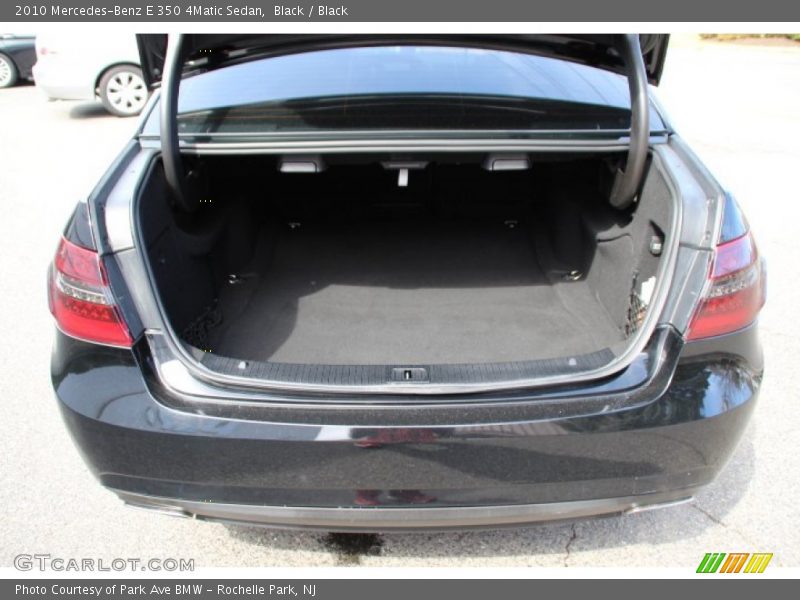 Black / Black 2010 Mercedes-Benz E 350 4Matic Sedan