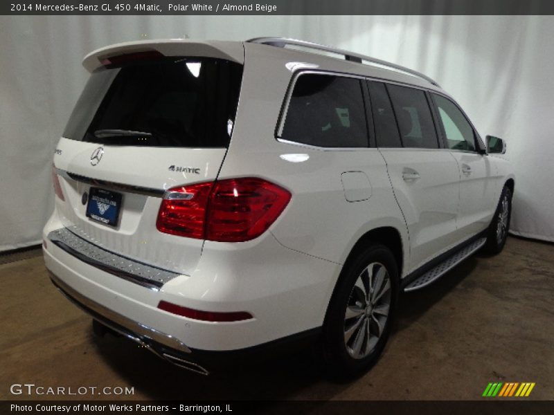 Polar White / Almond Beige 2014 Mercedes-Benz GL 450 4Matic