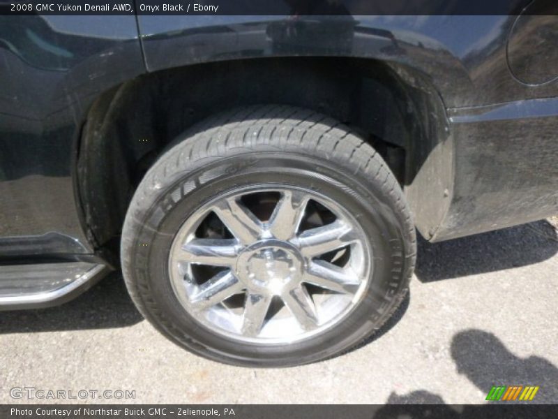 Onyx Black / Ebony 2008 GMC Yukon Denali AWD