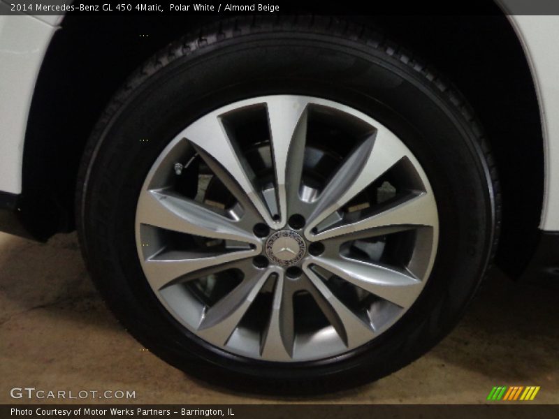 Polar White / Almond Beige 2014 Mercedes-Benz GL 450 4Matic