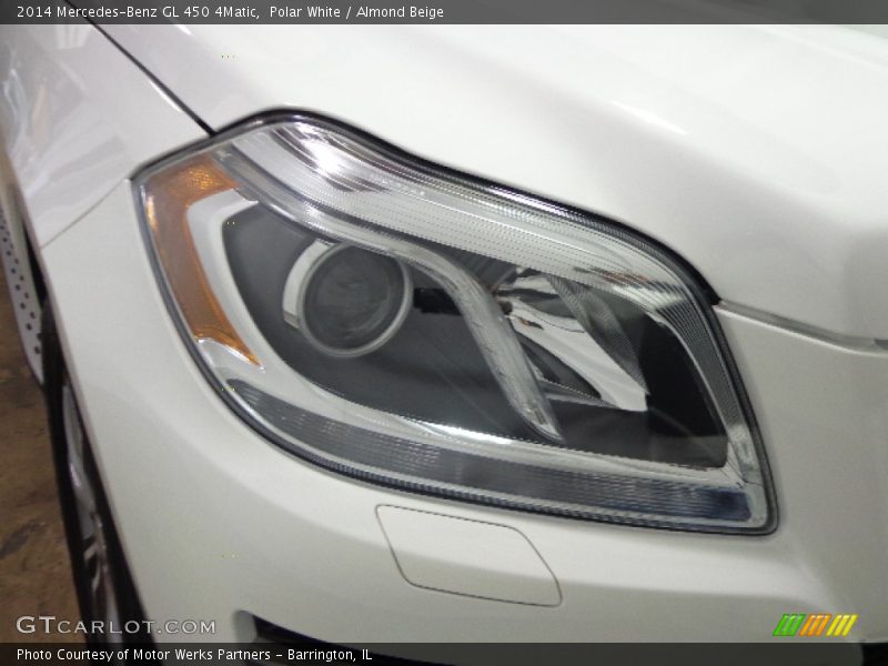 Polar White / Almond Beige 2014 Mercedes-Benz GL 450 4Matic