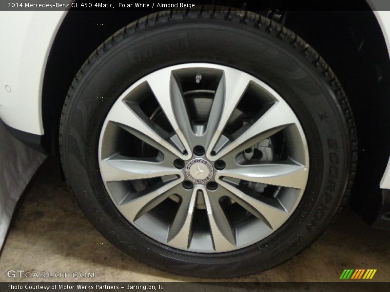 Polar White / Almond Beige 2014 Mercedes-Benz GL 450 4Matic