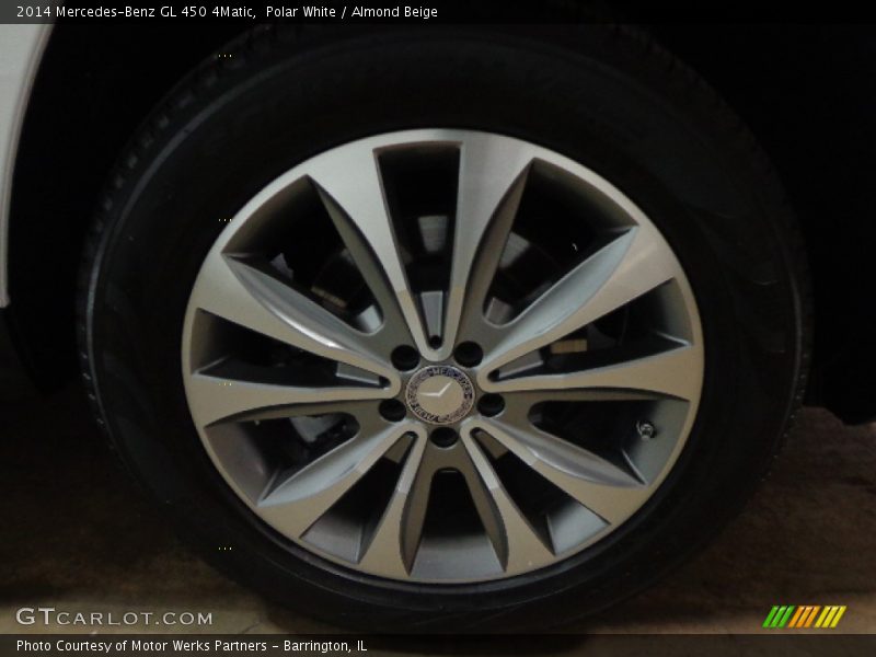 Polar White / Almond Beige 2014 Mercedes-Benz GL 450 4Matic
