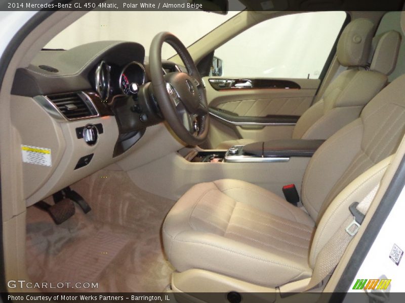 Polar White / Almond Beige 2014 Mercedes-Benz GL 450 4Matic